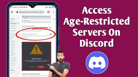 discord 18 jahre|How to Access Age